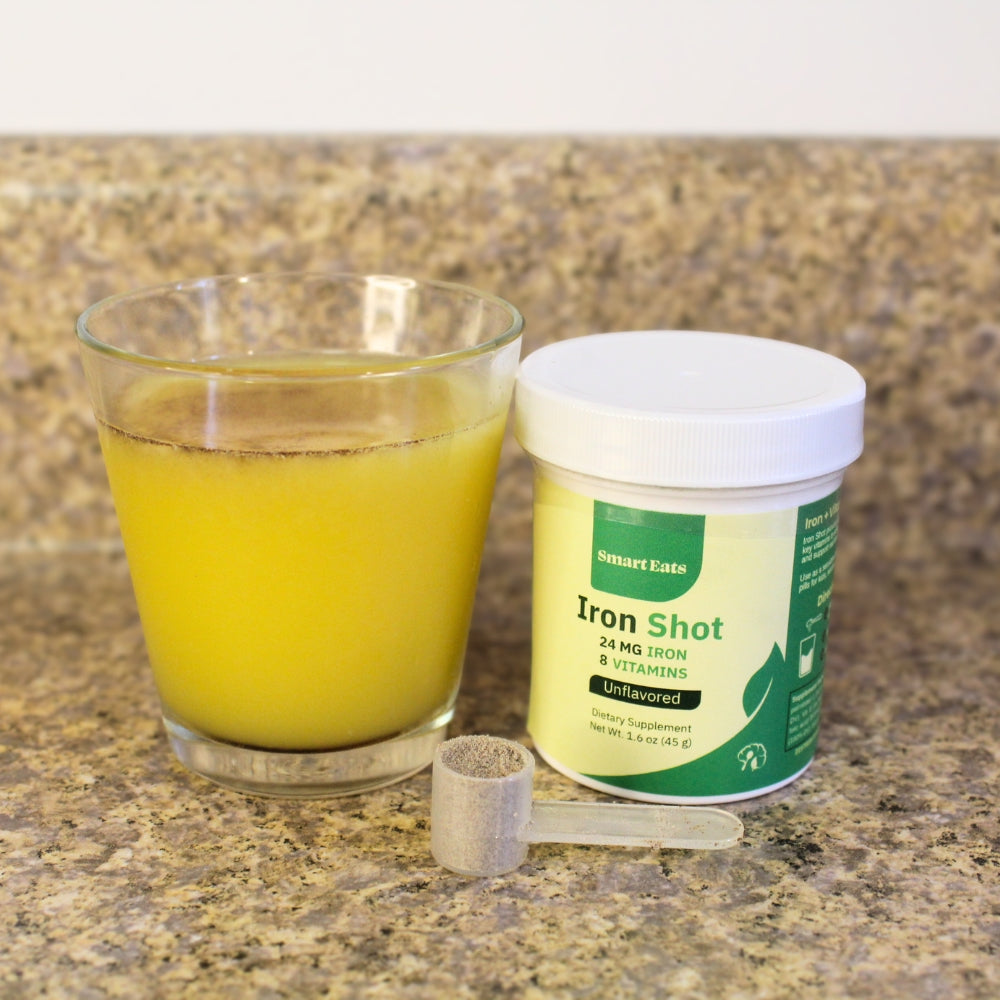 Iron + Multivitamin Powder - Highly Absorbed, Avoids Side Effects