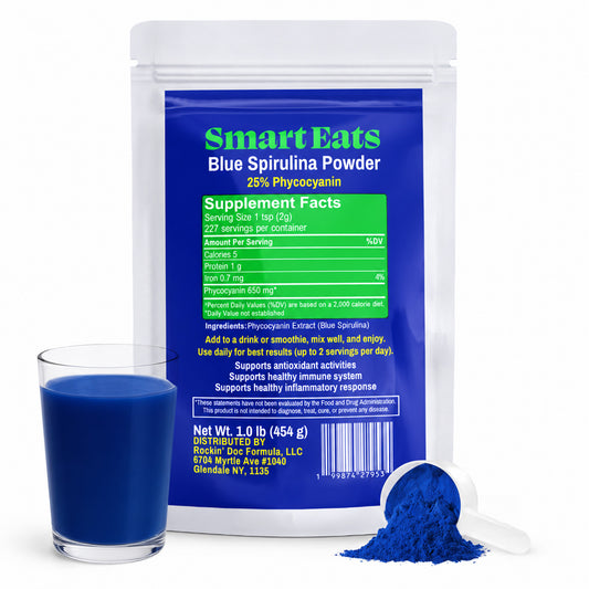 Blue Spirulina (Organic) - Vibrantly Rich in Phycocyanin
