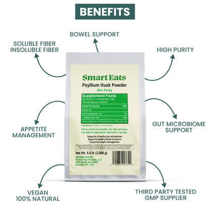 Psyllium Husk Powder - Prebiotic Fiber