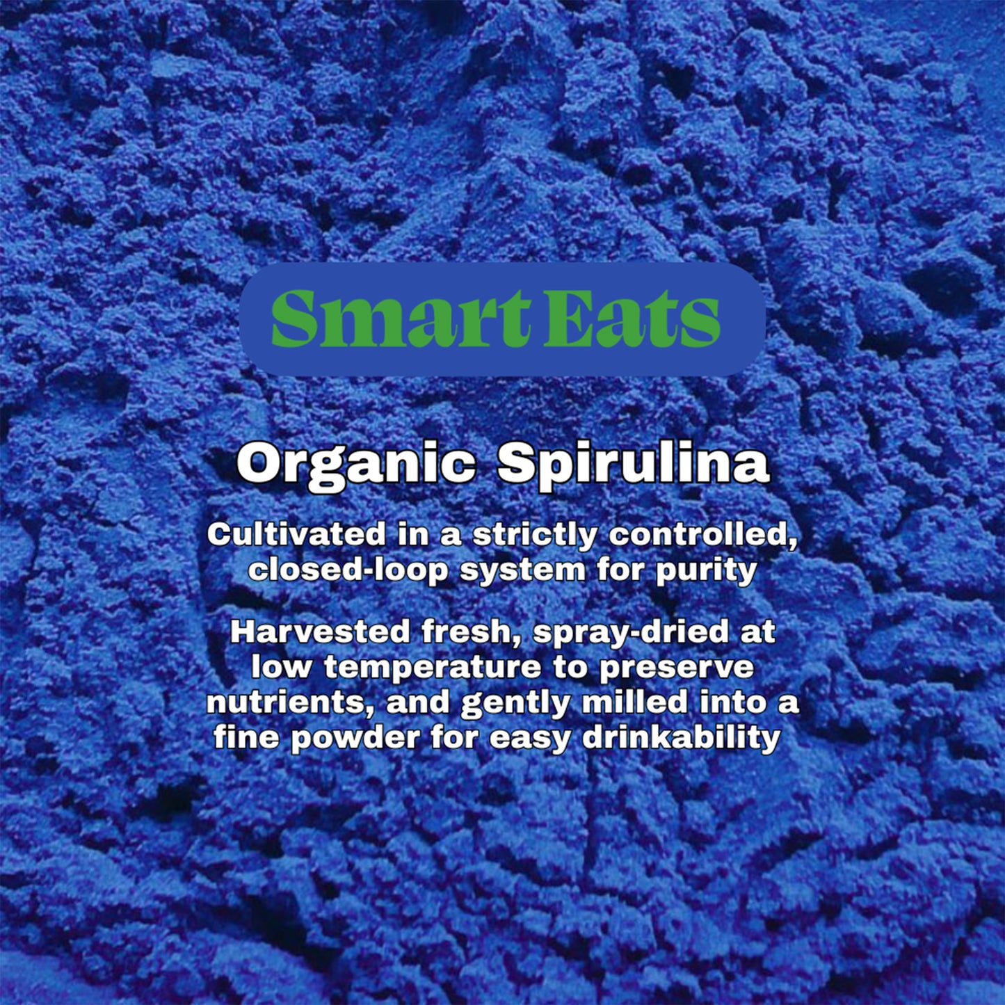 Blue Spirulina (Organic) - Vibrantly Rich in Phycocyanin