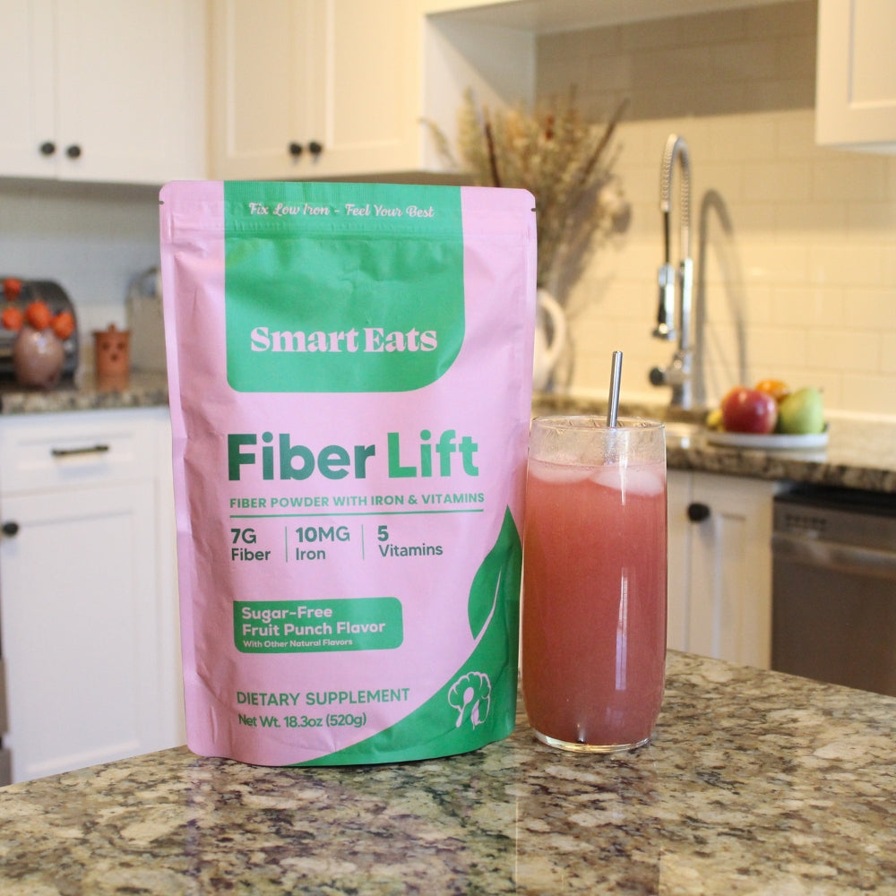 2-in-1: Iron + Fiber Powder