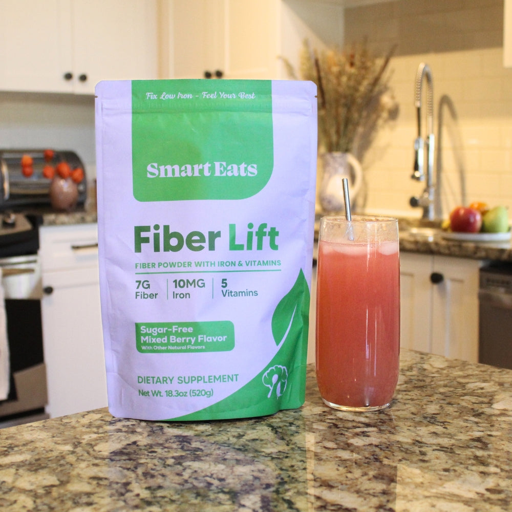 2-in-1: Iron + Fiber Powder