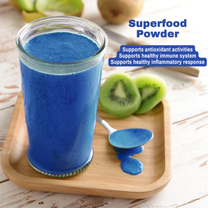 Blue Spirulina (Organic) - Vibrantly Rich in Phycocyanin