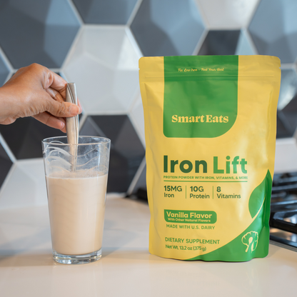 Iron Powder - Highly Absorbed, Avoids Side Effects - Vanilla Whey