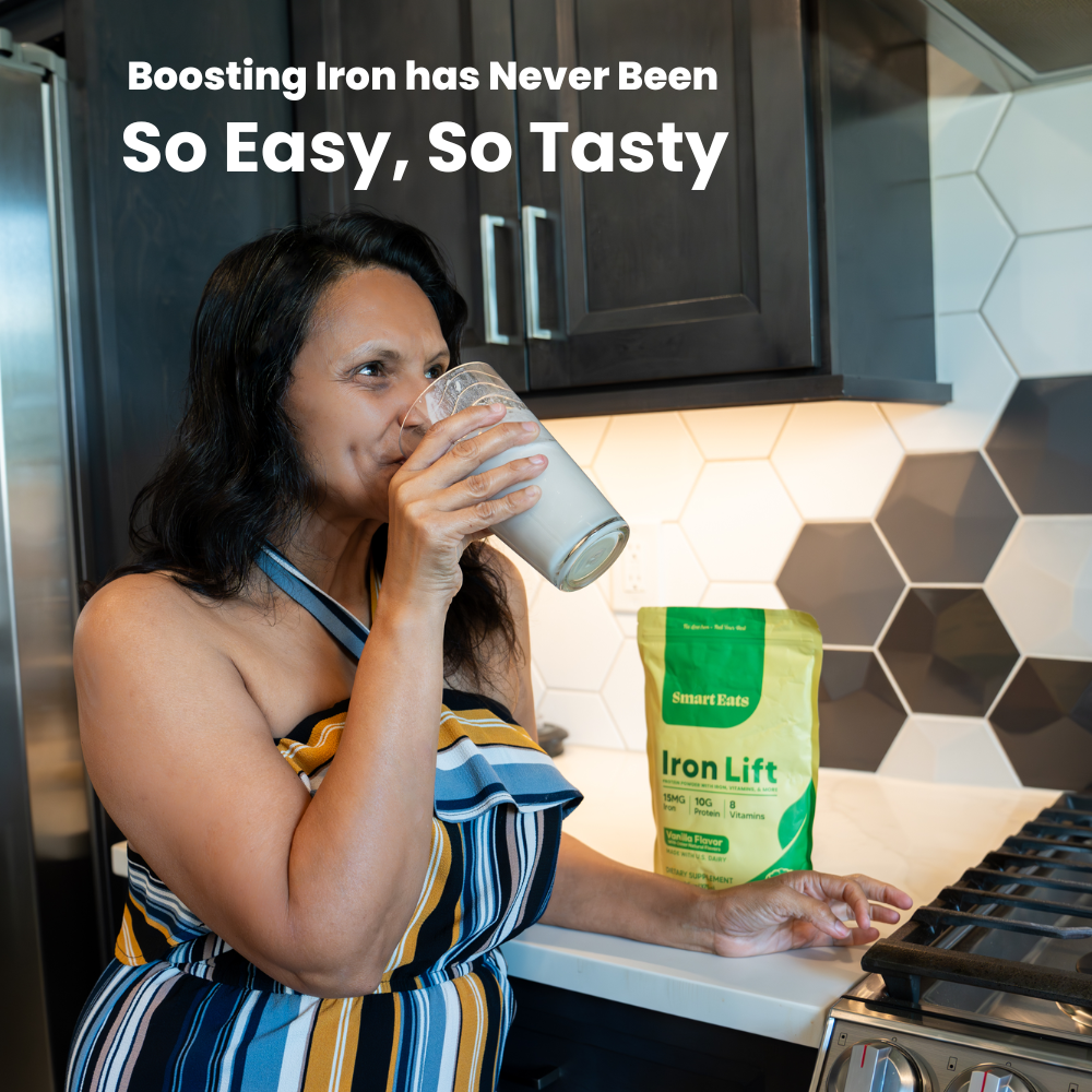 Iron Powder - Highly Absorbed, Avoids Side Effects - Vanilla Whey