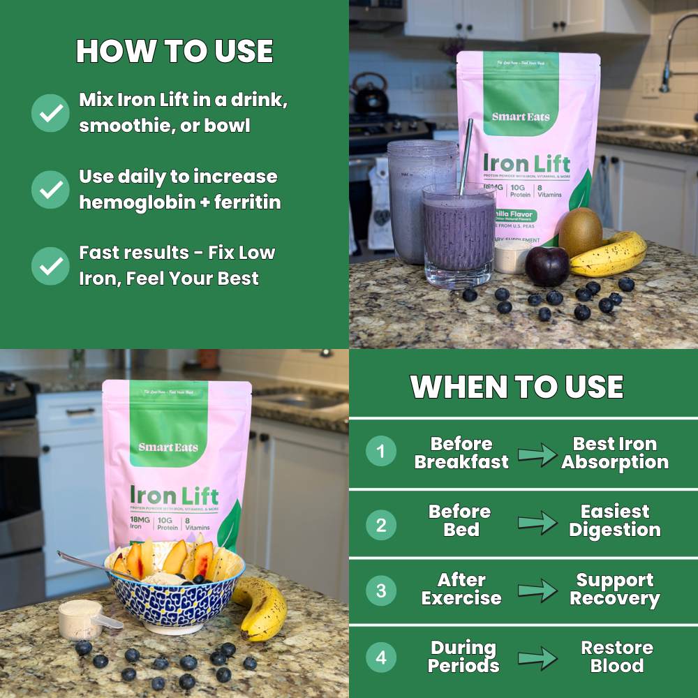 2-in-1: Iron + Protein Powder