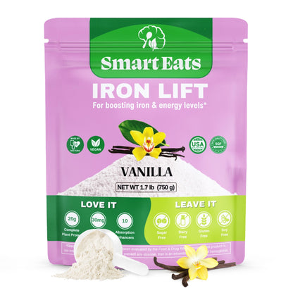 Iron Lift - Vanilla (Vegan) - Smart Eats